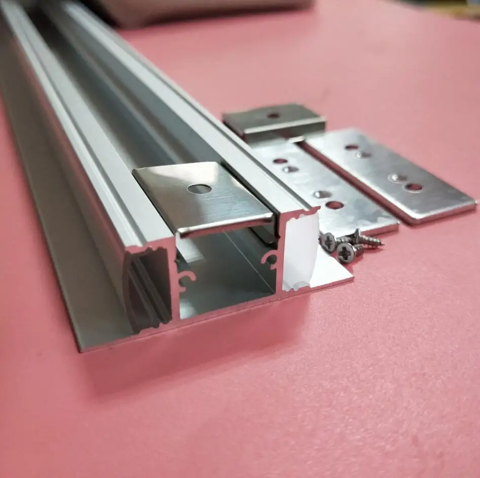 US $870.00 free shipping Anodized surface LED Channel u shape aluminum track channelaluminum profile for led strip 2mpcs 100mlot