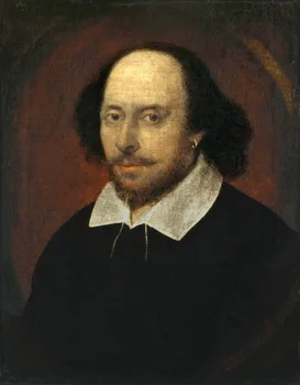 

GOOD ART portrait William Shakespeare the greatest writer pre-eminent 100% hand painted oil painting on canvas free shipping