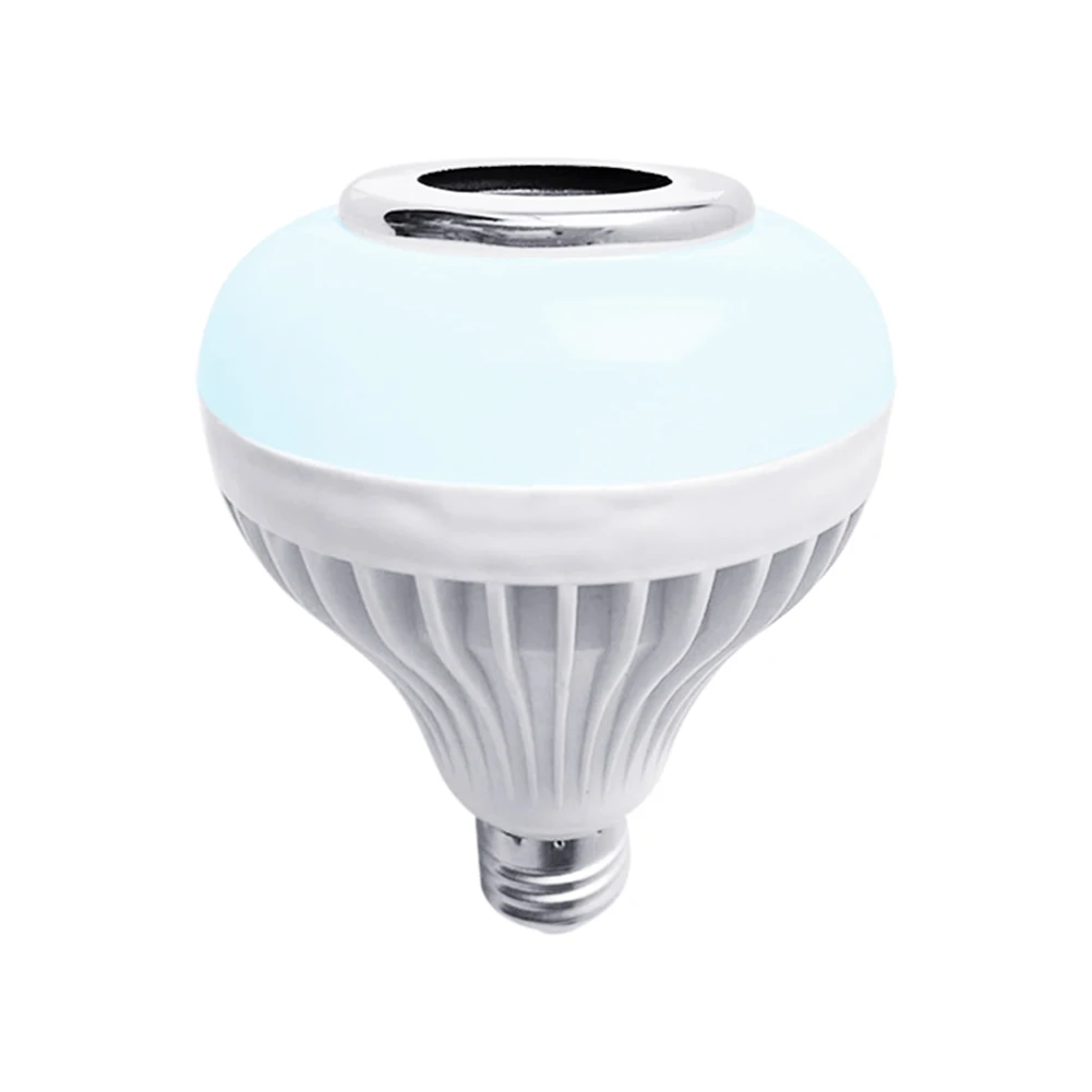 Умный светодиодный RGB беспроводной светильник Bluetooth динамик лампа 12 Вт музыка воспроизведение крытый светильник HUG-предложения