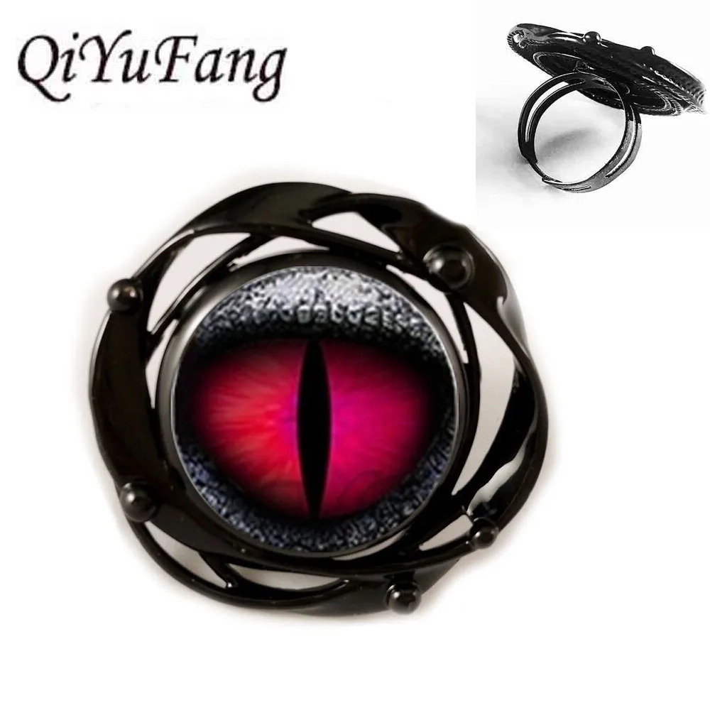2018 New Purple Dragon Eye Flower Black Ring Pendant For Men Women Jewelry Children Friends Gift Free Shipping | Украшения и
