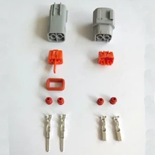 2 Pin 2.2MM Car Engine Waterproof Electrical Connector Male and Female DJ7024-2.2-11-21 Car Fog Lamp Plug with Terminal