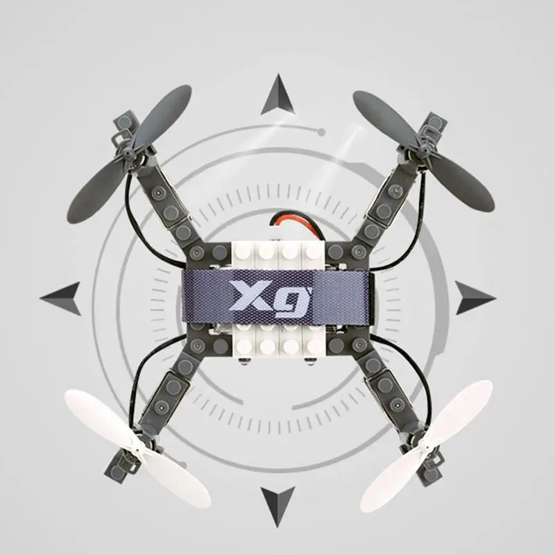 3-DIY-Science-Teaching-Clip-Aircraft-Remote-Control-Building-Block-Helicopter-Altitude-Hold-Wifi-Flying-Toy-For