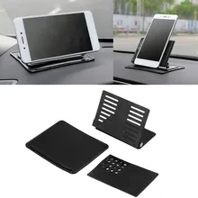 Автомобильный орнамент силиконовый 360 Вращающийся держатель для телефона Автомобильная приборная панель регулируемый угол липкий коврик нескользящий коврик для gps-навигации