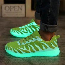 light up shoes 2016 Men Casual Luminous Couples shoes high quality Fashion superstar Fluorescence led shoes WW75
