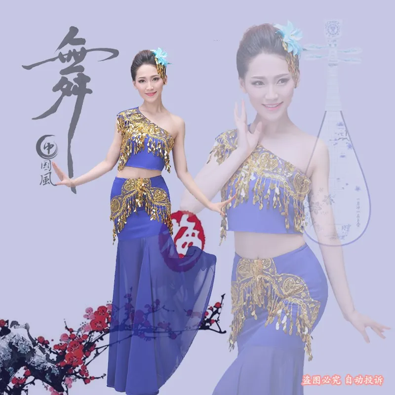 DB23758 Peacock belly costume-16