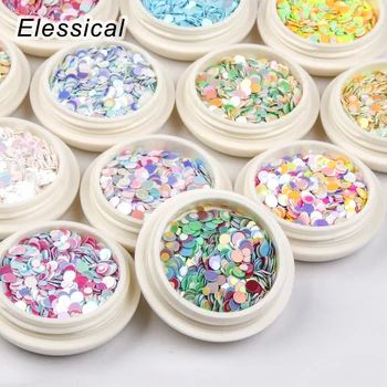 

Mix Holographic Nail Glitter Sequins Accessories Chrome nails effect Glitter flakes set Nail Art Decoration festival Glitter DIY