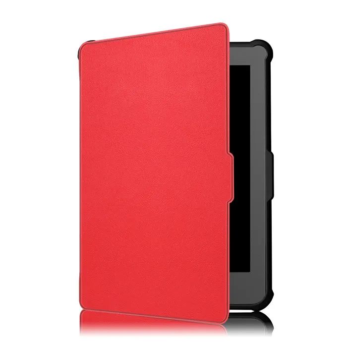 50Pcs PU Leather Cover Case for Kobo Clara HD 6 6" inch Ebook Reader+ Screen Film