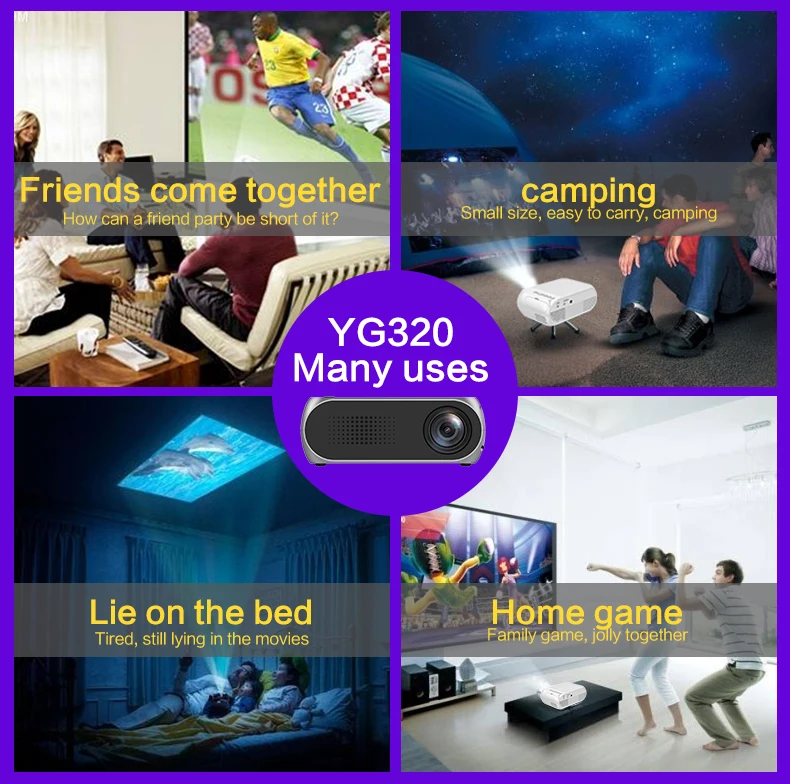 YG320 mini led projector (2)