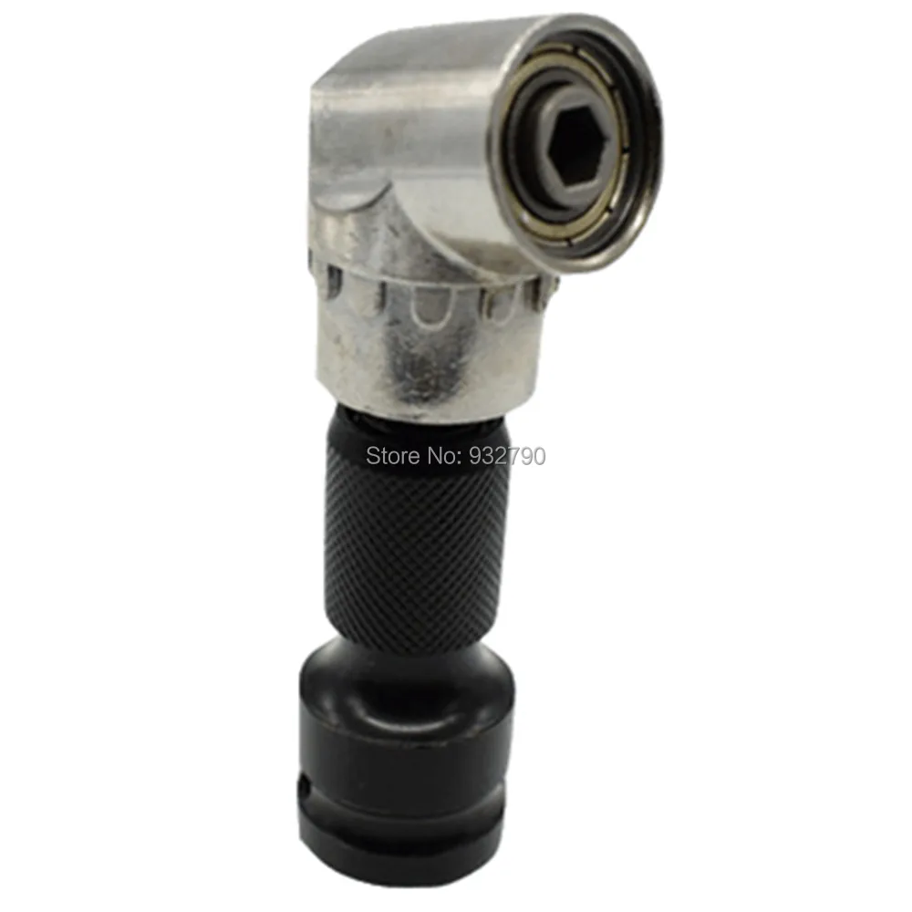 

Angle Drill 105 Degree Adapter 1/4" Hex Drive Reverse Bit Driver Magnetic Impact 1/2" Square Socket Dr to 1/4" Hex Shank Adaptor