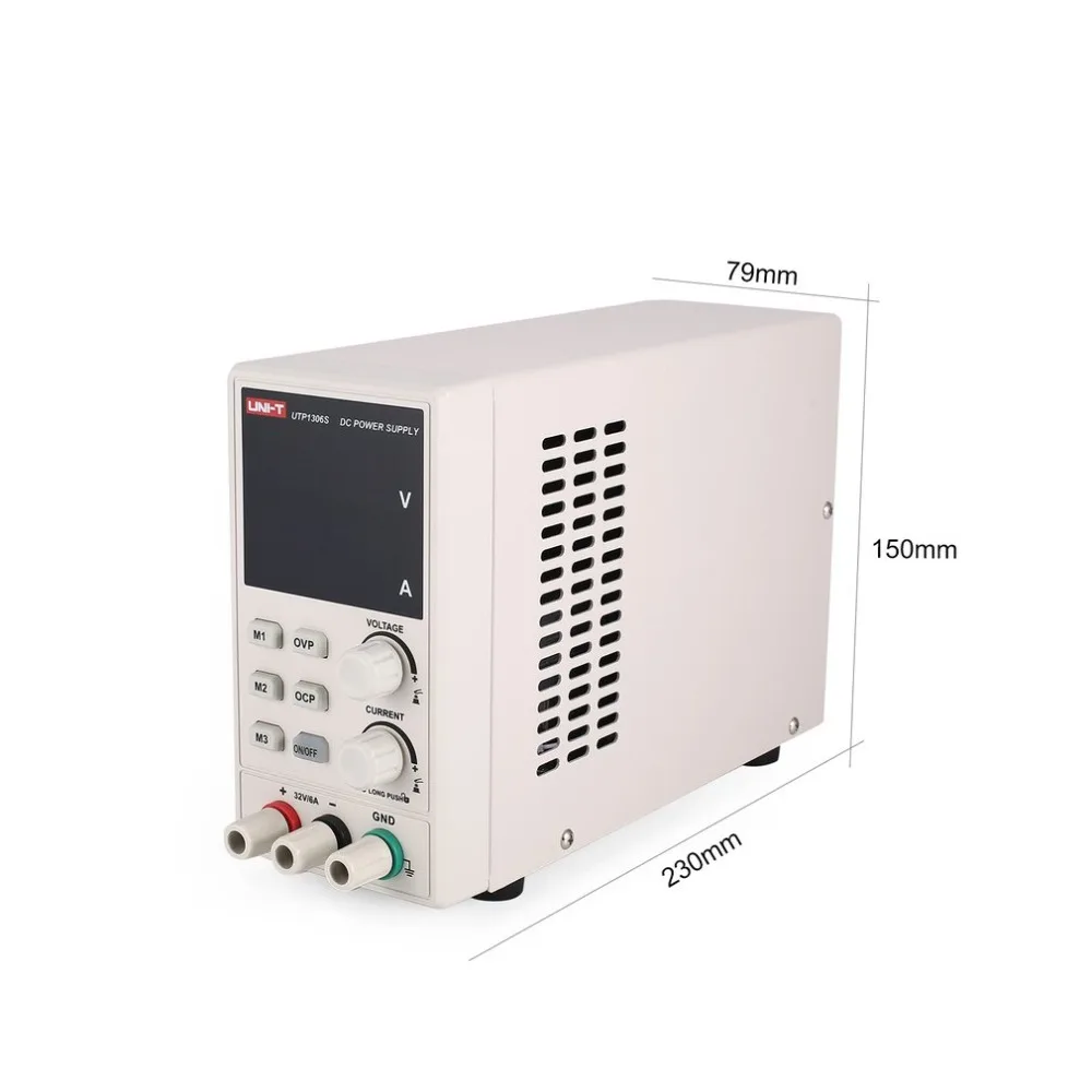 UNI T 30 В/6A цифровой DC питание Ток Напряжение Регулируемый коммутации