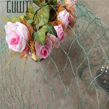 1.5 m * 3 m plastic mesh vine plants Garden fence mesh Garden ornaments Green and blue Gardening net
