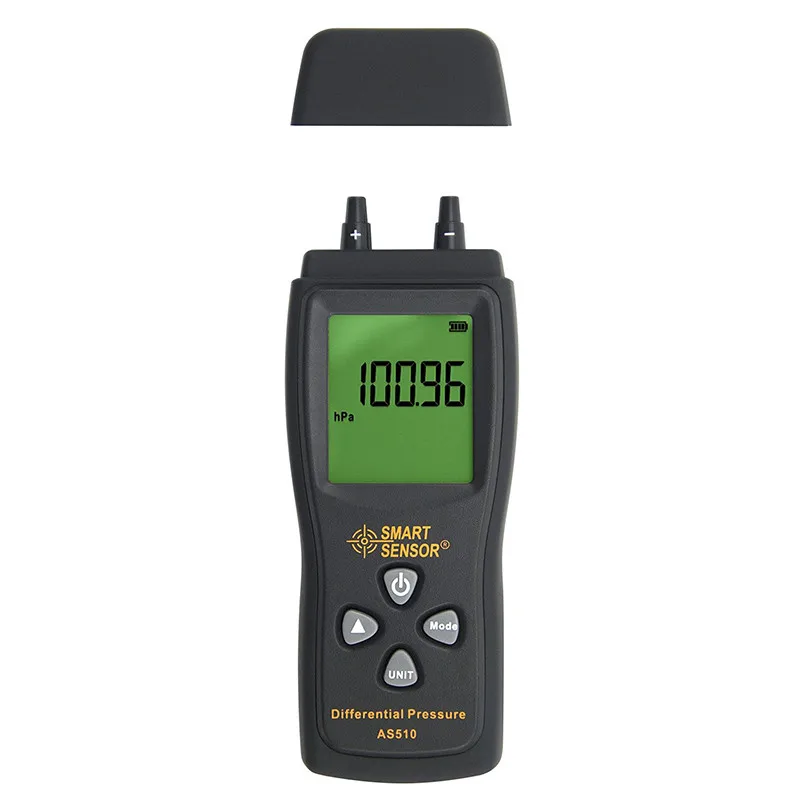 AS510 Handheld Digital Micro manometer Pressure Meter Differential