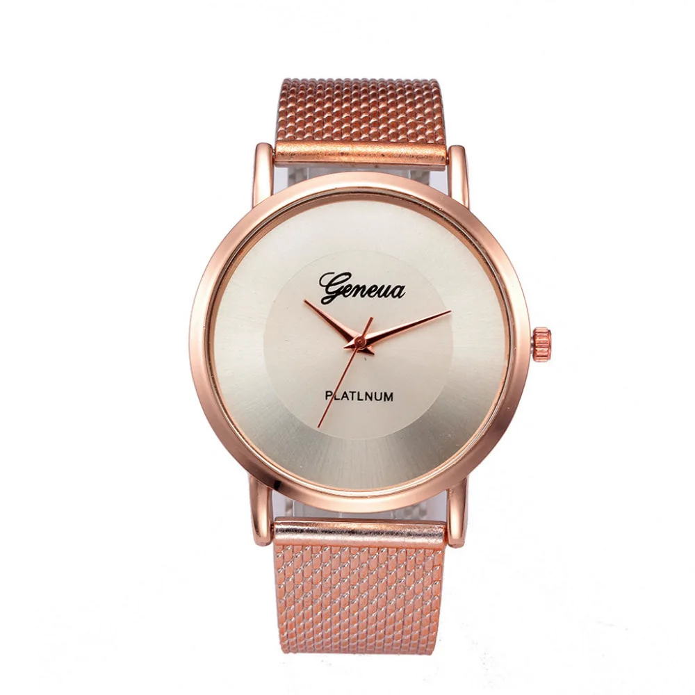 MIGEER Brand Fashion Multicolor Silicone Mesh Belt Creative Strap Wristwatch Casual Women Quartz Watches Gift Relogio Feminino