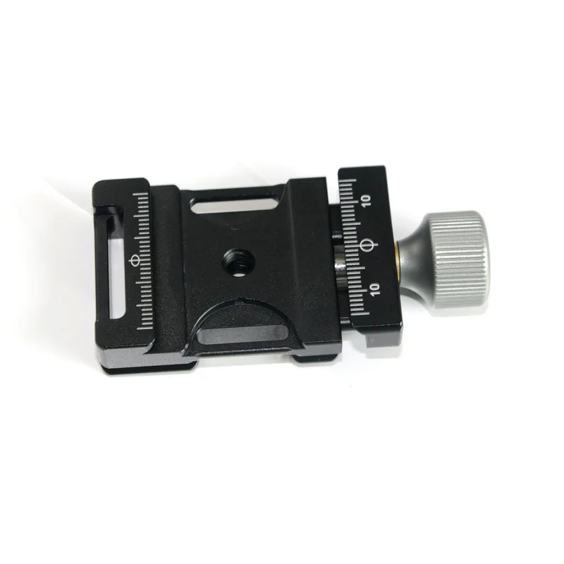 Moveski DC-38Q Aluminum Quick Release Plate Clamp Compatible with Arca Swiss for 38mm QR Plate