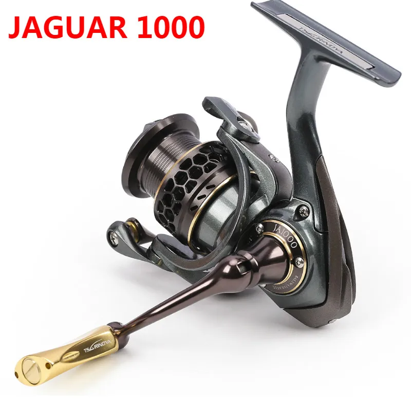 TSURINOYA جاكوار 1000-5000 الغزل بكرة الصيد مع قطع بكرة 5.2: 1 9 + 1BB Moulinet الغزل عجلة Carretilha دي Pesca