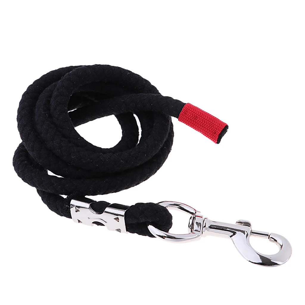 Thick Cotton Horse Pony Dog Lead Rope with Trigger Clip Horse Riding Leading	Equestrian Equipment Supplies