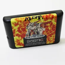 MUSHA игровой Картридж для 16 бит sega Megadrive Genesis игровой плеер