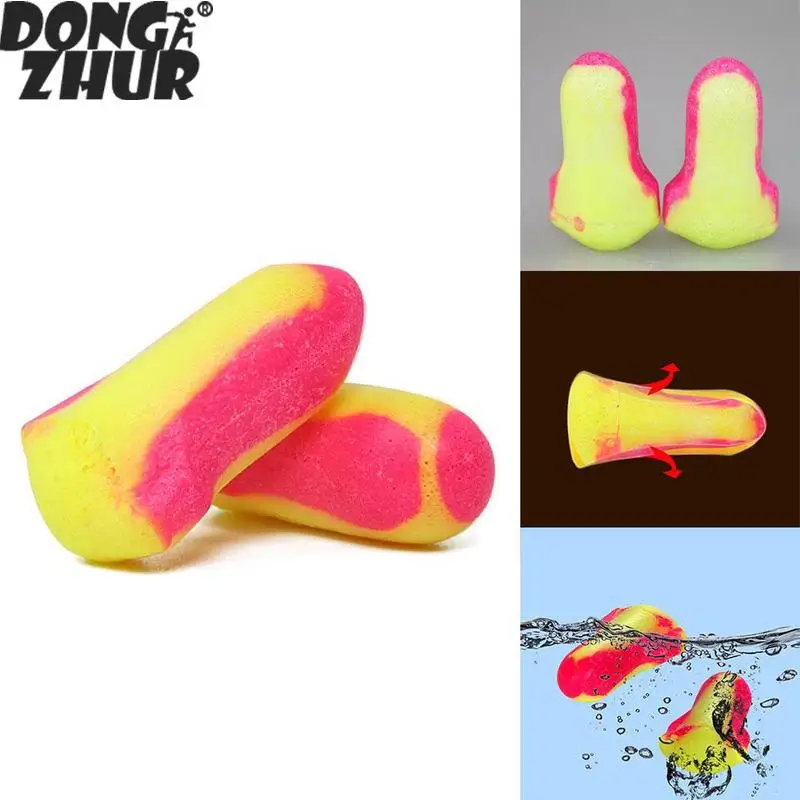 1 Pair Soft Ear Plugs Environmental Silicone Waterproof Dust-Proof Earplugs Diving Water Sports Swimming Accessories