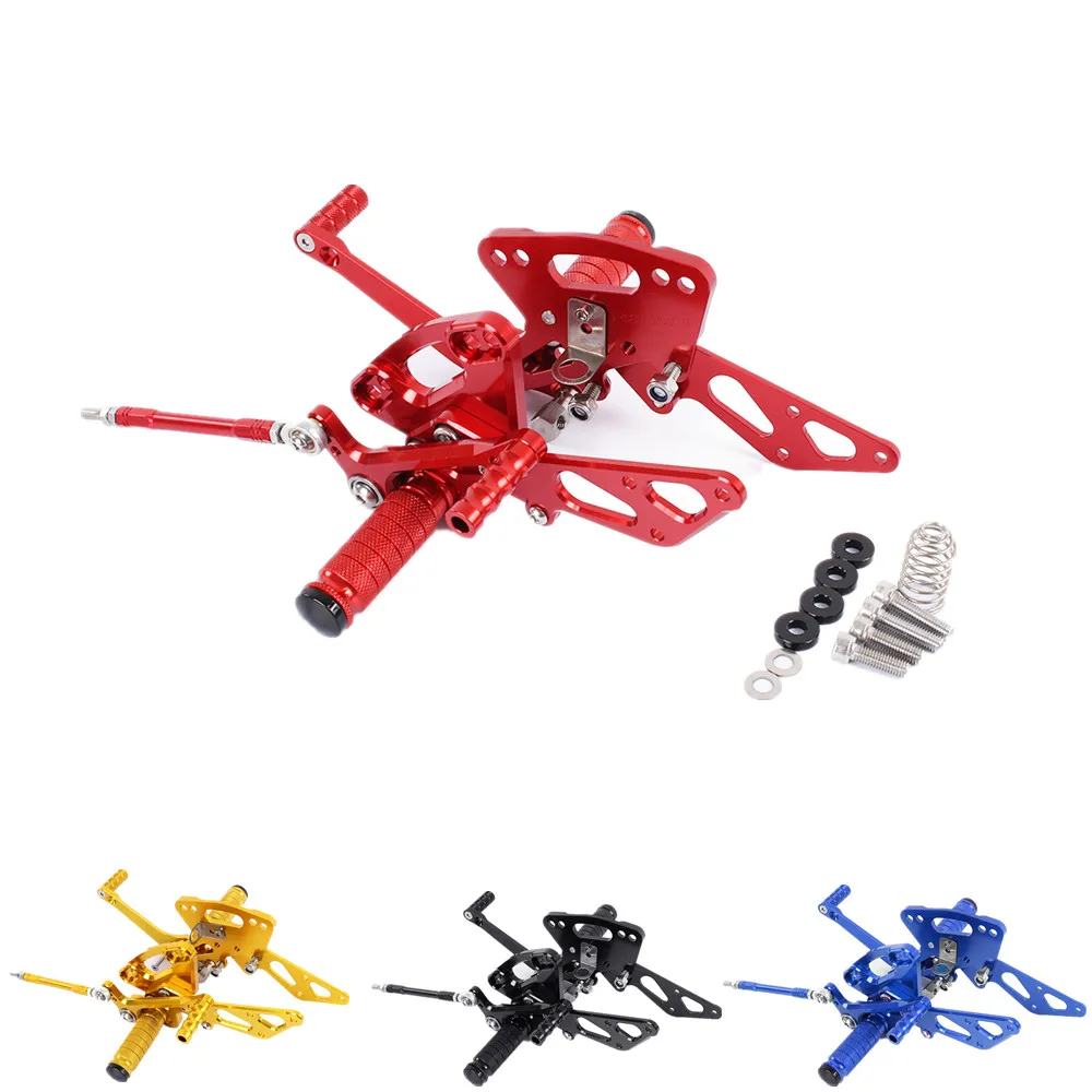 

CNC Aluminum Motorcycle Foot Pegs Rest Footpegs Pedals Rearset Footrest For Kawasaki Z1000 ABS 2011 2012 2013 2014 2015 2016