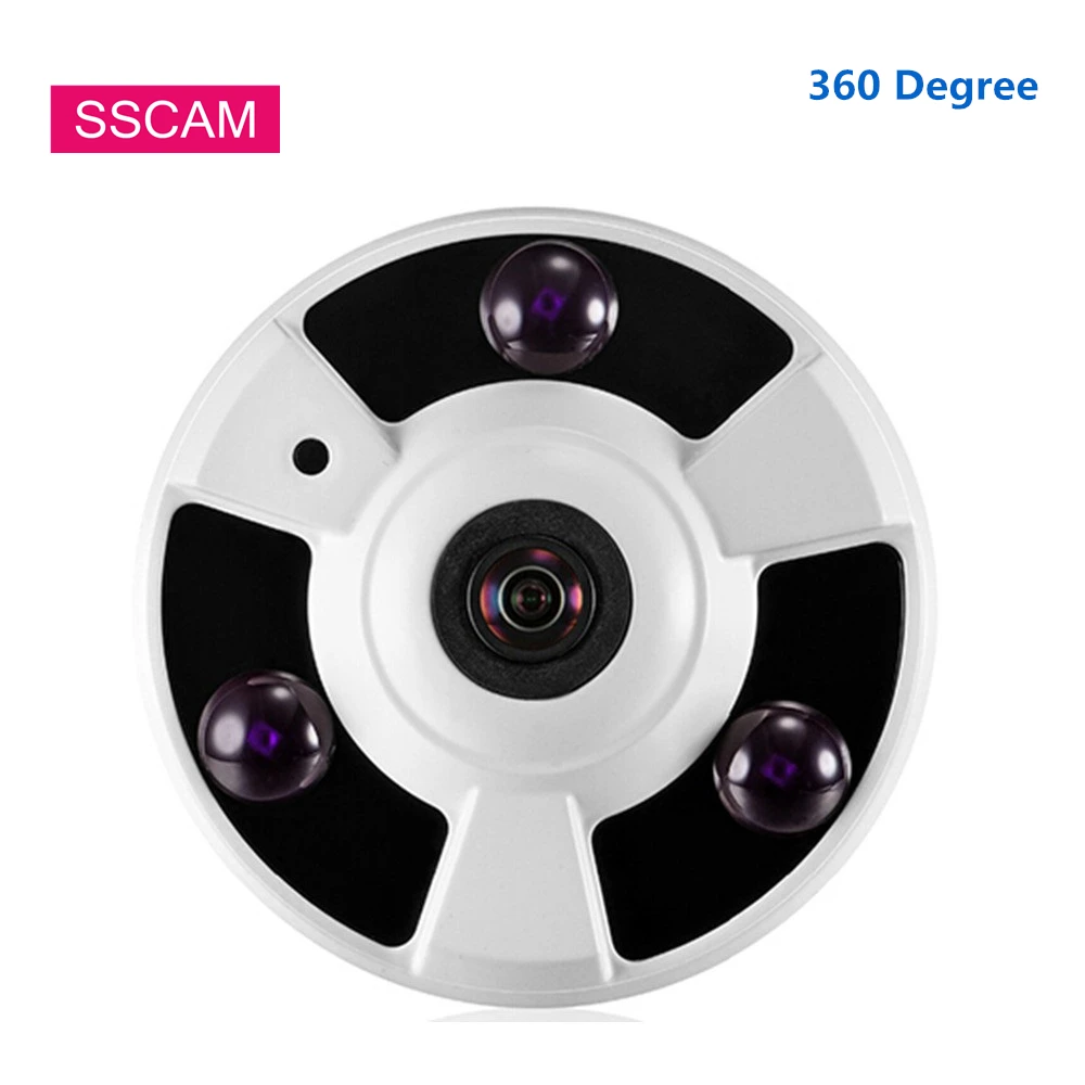 2MP 4MP Fisheye AHD CCTV Камеры Скрытого видеонаблюдения Крытый 1,56 мм 360 градусов Ночное видение SONY 323 инфракрасное излучение с высоким разрешением