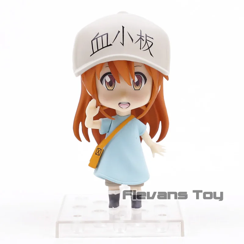 Hataraku Saibou ячейки на работе тромбоцитов ПВХ фигурку Nendoroid Figuarls Коллекционная модель игрушки куклы подарок