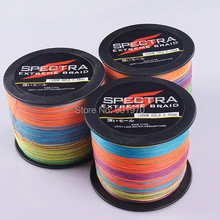 4 нити 1500 м 40-90lb разноцветные плетеные рыболовные снасти рыболовная леска