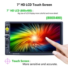 EANOP 7 inch 2DIN Car Radio Bluetooth MP5 Player Car Monitor gps rear camera AM/FM/RDS Radio Tuner GPS Navigation