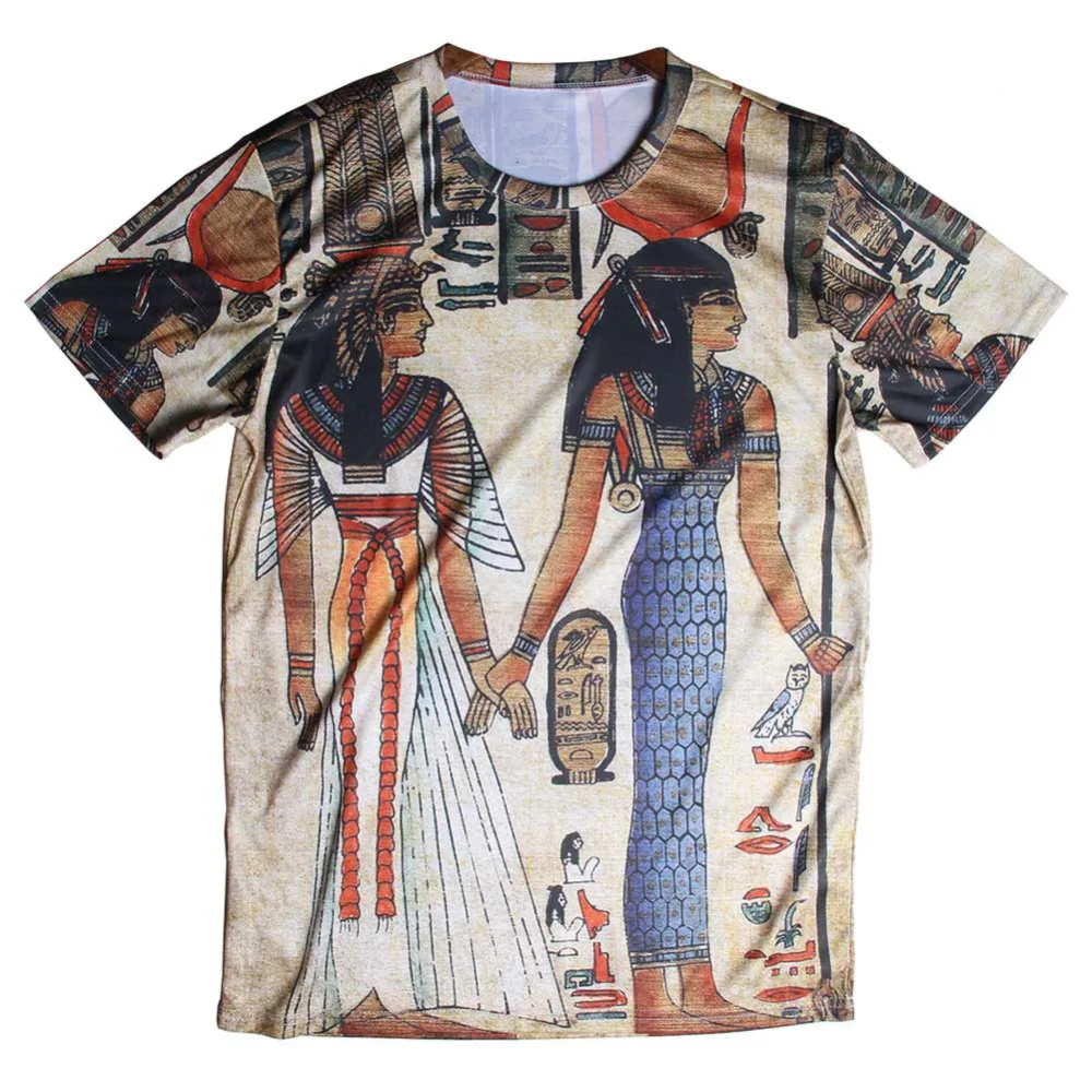Ancient Egypt Men T Shirts 3D Printed New Designer T shirts Casual Top
