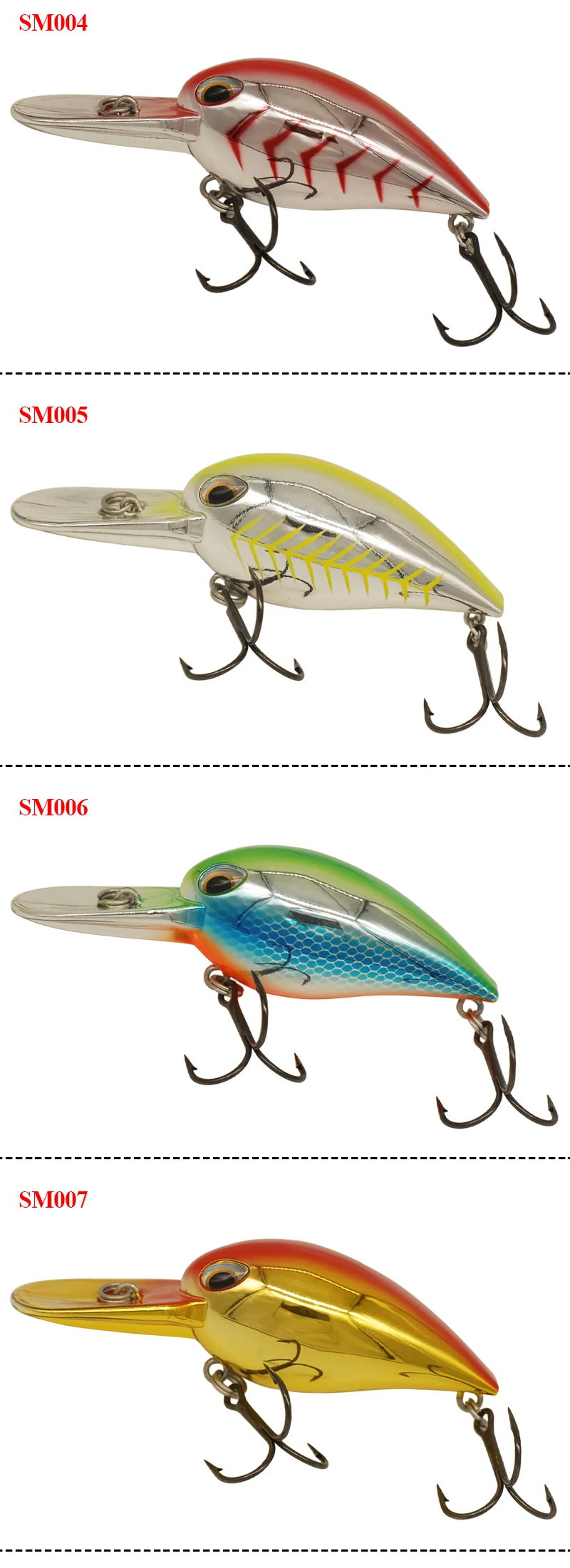 TAF Crank Bait 6,5 см 20 г рыболовные приманки плавающие 3-5 м Crankbait VMC крюк Isca искусственные ABS приманки из твердого пластика для ловли карпа