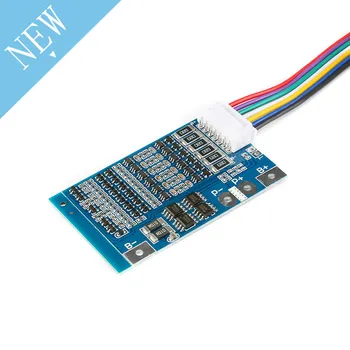 

6S 22.2V Li-ion 18650 Lithium Battery BMS Charger Module Protection Board with Balance Integrated Circuits with Cable PCB Board