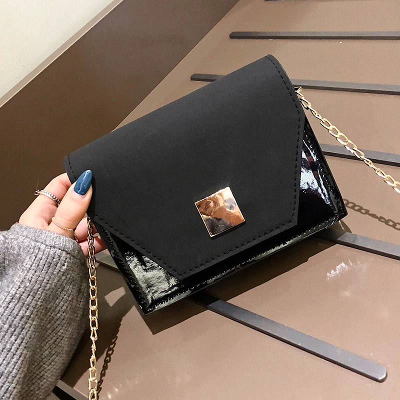 

Ins Super Bag Girl Europe 2019 New Autumn and Winter Tidal Grinding Small Square Baushen Chain Single Shoulder Chic Slant Bag