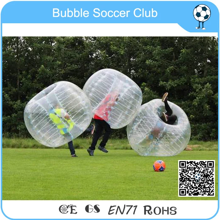 

Cheap price ! 1.2m Inflatable bumper ball/bubble football/body zorbing bubble ball for kids