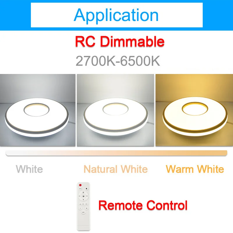Светодиодный потолочный светильник AC 220 В 240 в, современный потолочный светильник, светодиодный потолочный светильник, светодиодный светильник для гостиной, спальни, пульт дистанционного управления для дома
