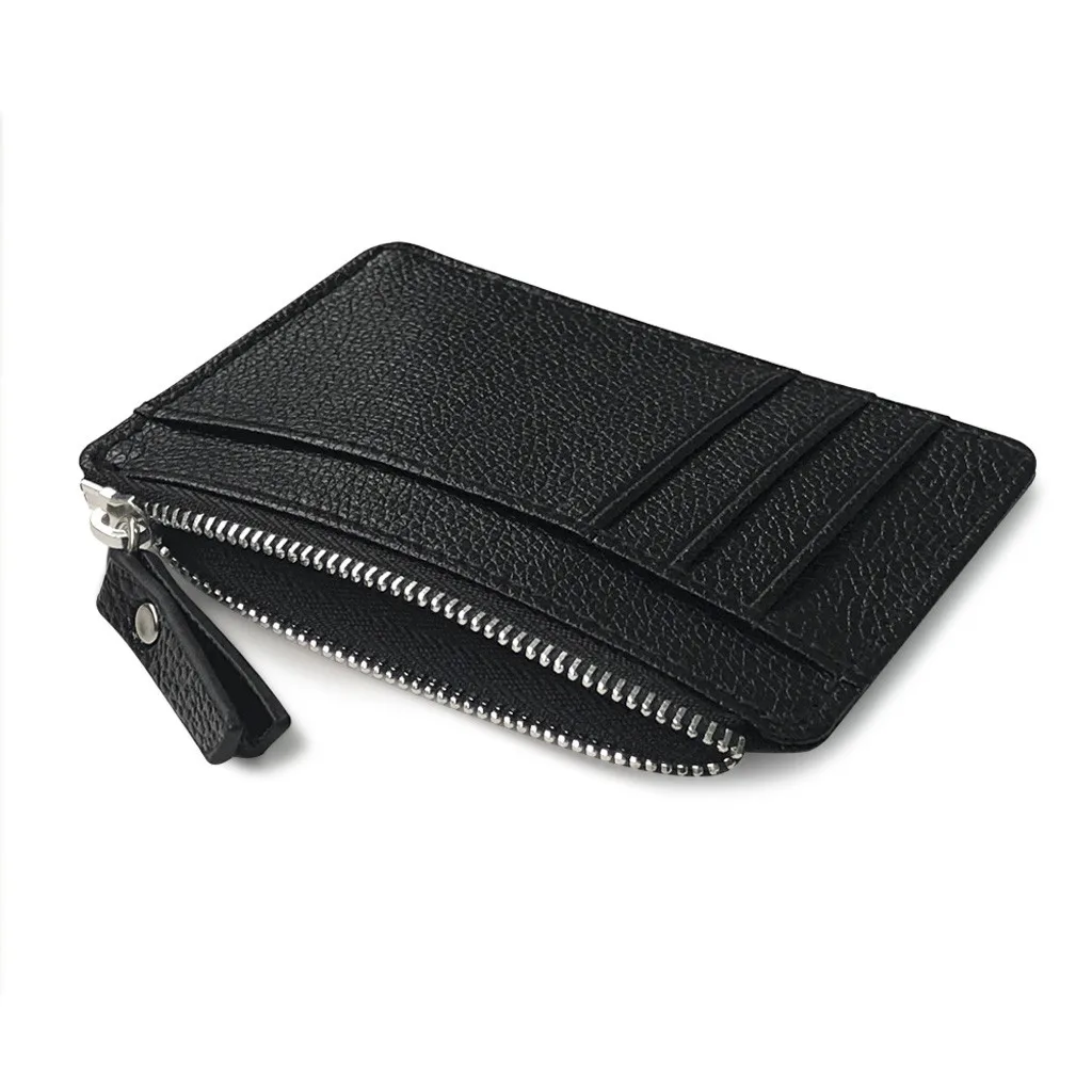 

Waterproof Multi-function pack coin belt waist bag double zipper Large Capacity 2019 murse PU leather dropshipping