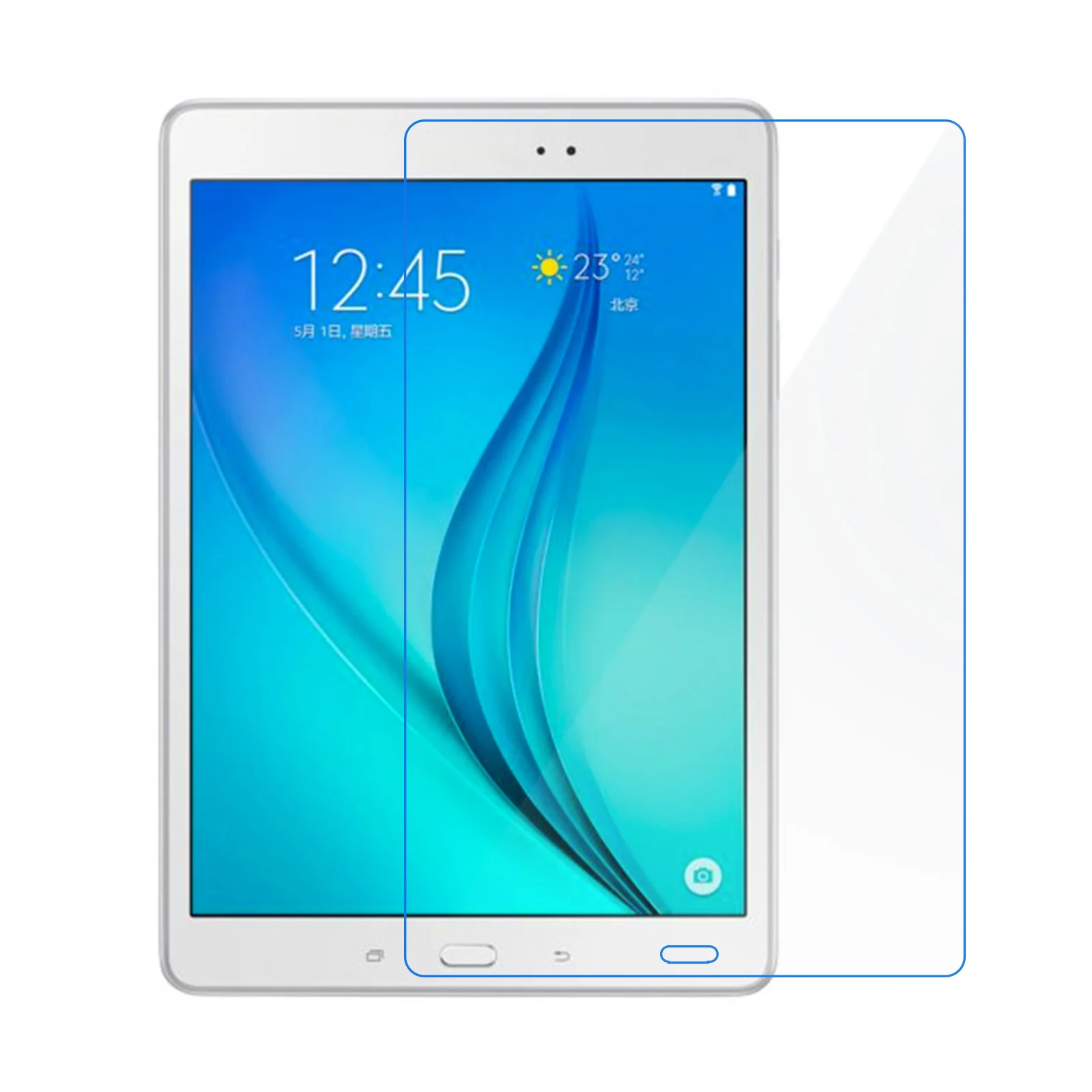 Закаленное стекло для samsung Galaxy Tab T320 T550 P5200 T110 T310 T350 T530 T800 T285 T560 Защитная пленка для экрана 9H HD изгиб