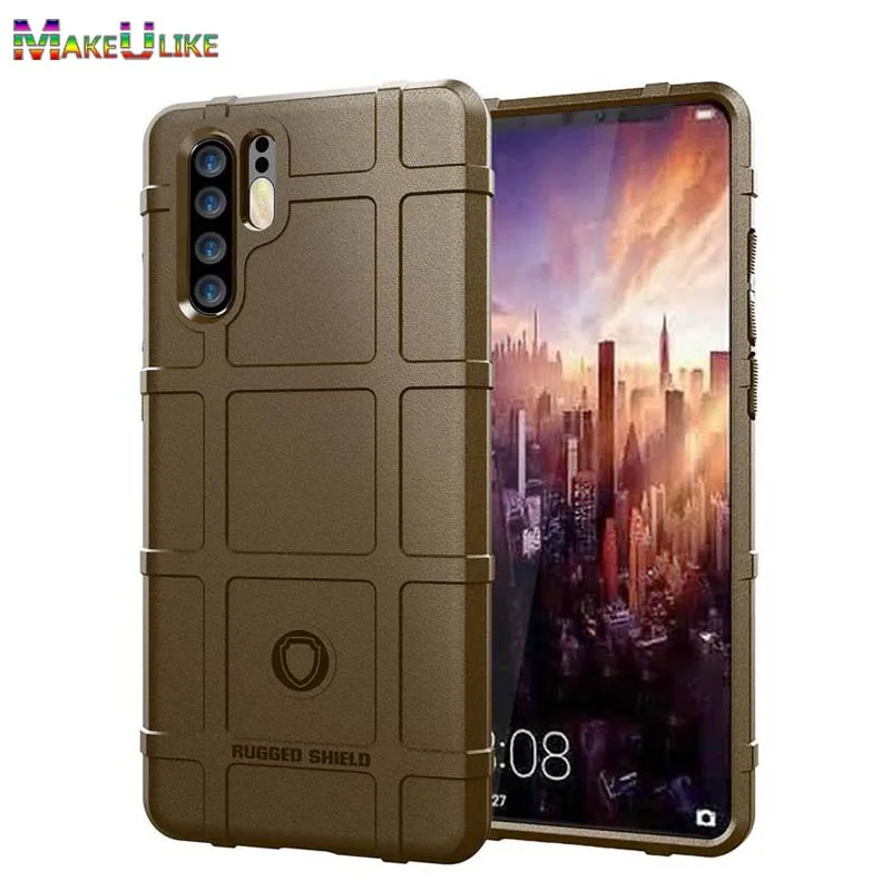 

MAKEULIKE Thicken TPU Case For Hauwei P30 Pro Cover Soft Armor Phone Bag Cases For Hauwei P30 P30Pro Cover