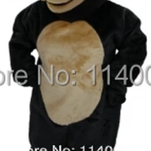 Талисман черный маскот Медведь Костюм мультяшный персонаж карнавальный костюм вечерние