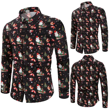 

Men Shirt Men Casual Theme Button Shirt Top Blouses