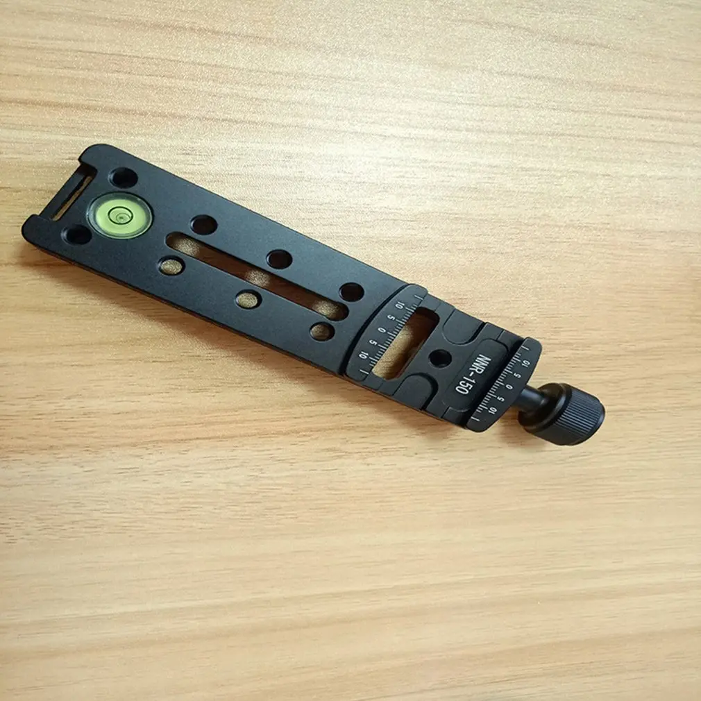 

140mm Multifunctional Long Aluminum Clamping Plate Nodal Slide Tripod Rail Quick Release Plate Photography Accessories