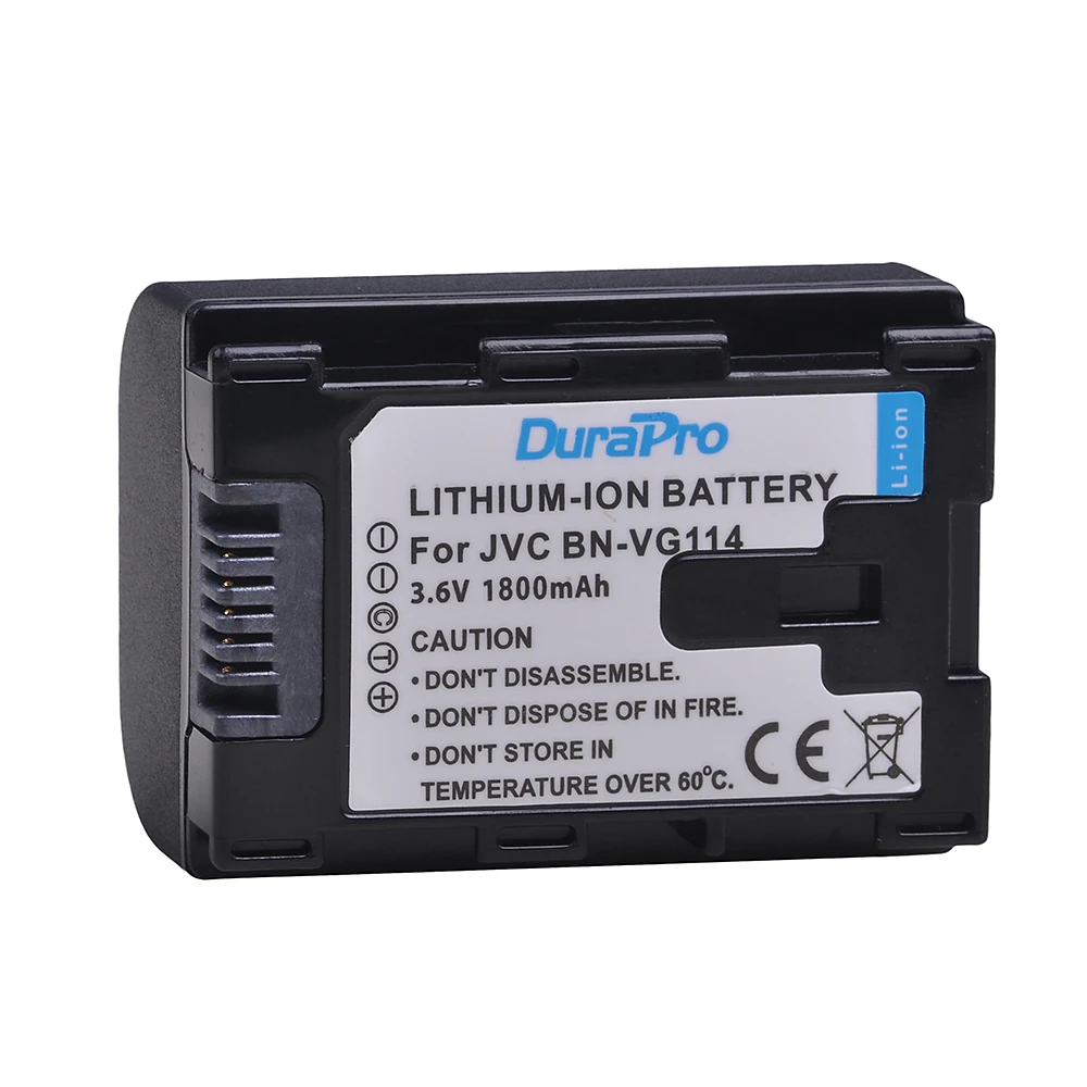 Bateria + Call Carregador para Jvc Bn-vg114 4 - Parede Bn-vg107 Bn-vg107u Bn-vg108u Bn-vg108e Bn-vg114u Bn-vg114us Pcs 1800 Mah bn Vg114 - Image 2
