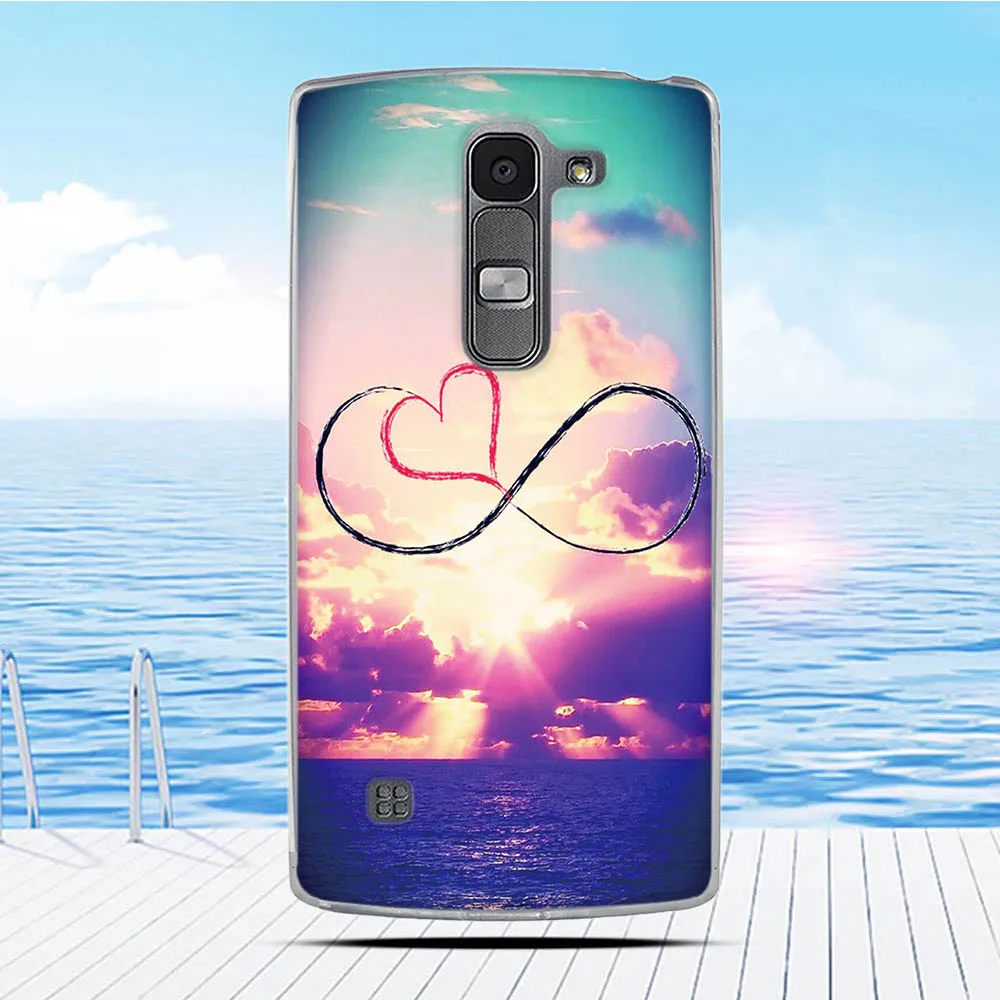 Чехол для LG Spirit 4G LTE H440N H420 мультяшный 3D рельефный рисунок задняя крышка ТПУ Мягкий