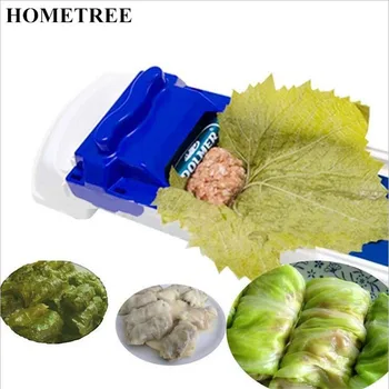 

HOMETREE 1 Pcs/Multifunction Sushi Machine/Vegetable Cabbage Vegetable Meat Rolling Sushi PP Material Device Sushi Tools H447