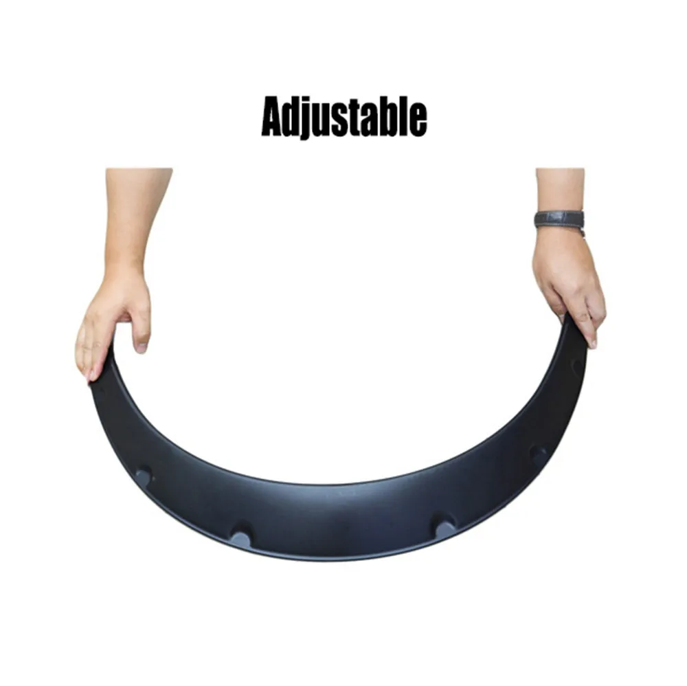 Универсальный автомобильный брызговик арка колесо защита для бровей наклейка