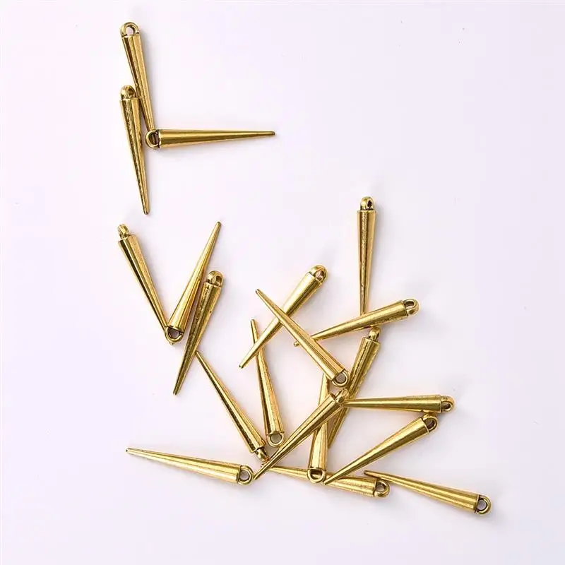 Jewelry Making 10Pcs Silver/Gold Color Pendant Charms DIY Earrings Necklace Bracelet Craft ...