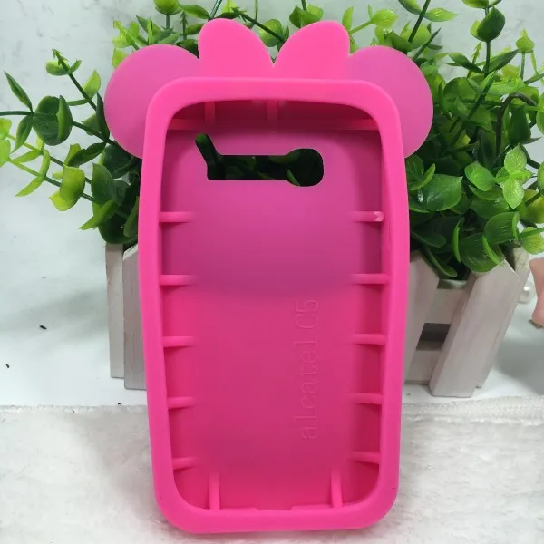 Мода 3D смазливая мультфильм Микки Минни Маус Салли модель мягкий силиконовый