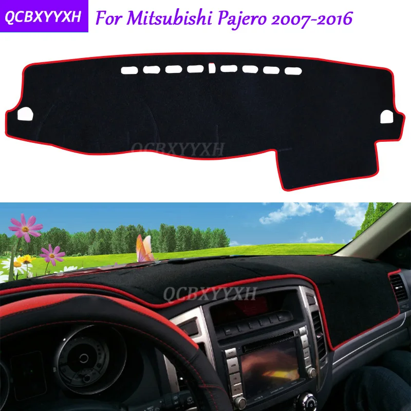 Коврик для приборной панели Mitsubishi Pajero 2007 2016 защитный коврик Photophobism салона