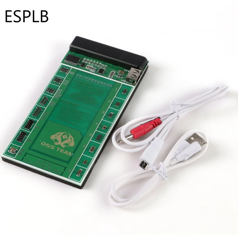 

ESPLB Phone Battery Fast Charging Activation Circuit Tester Board for iPhone 7 7Plus 6 6s 5 5s /Xiaomi/Oppo/Huawei Repair Tool