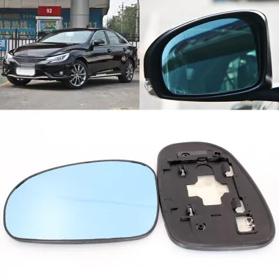 

For Toyota Reiz large vision blue mirror anti-glare car rearview mirror heating modified wide-angle reflective reversing lens