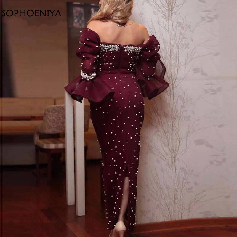 New-Arrival-Long-Abendkleider-Purple-Pearls-Dubai-Arabic-Evening-Dress-2019-Kaftan-Formal-dresses-Evening-Gown