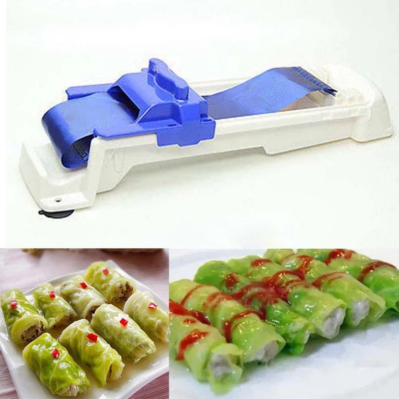 

TTLIFE Vegetable Meat Rolling Stuffed Sushi Making Tools Quick New Magic Roller Stuffed Garpe Cabbage Leave Grape Leaf Machine